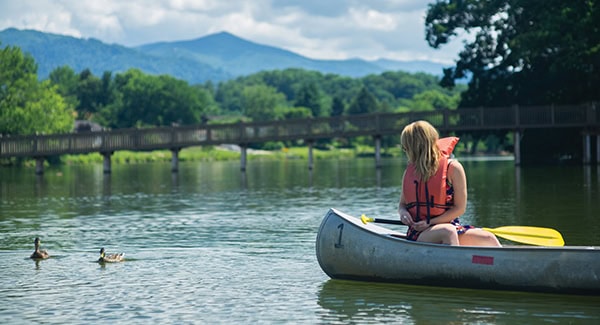 There are so many ways to enjoy the water near Waynesville, NC!