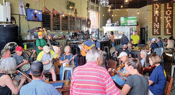 Oklawaha is one of many live music venues in Hendersonville, NC